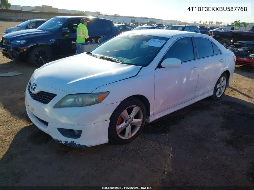 4T1BF3EKXBU587768 2011 Toyota Camry Se