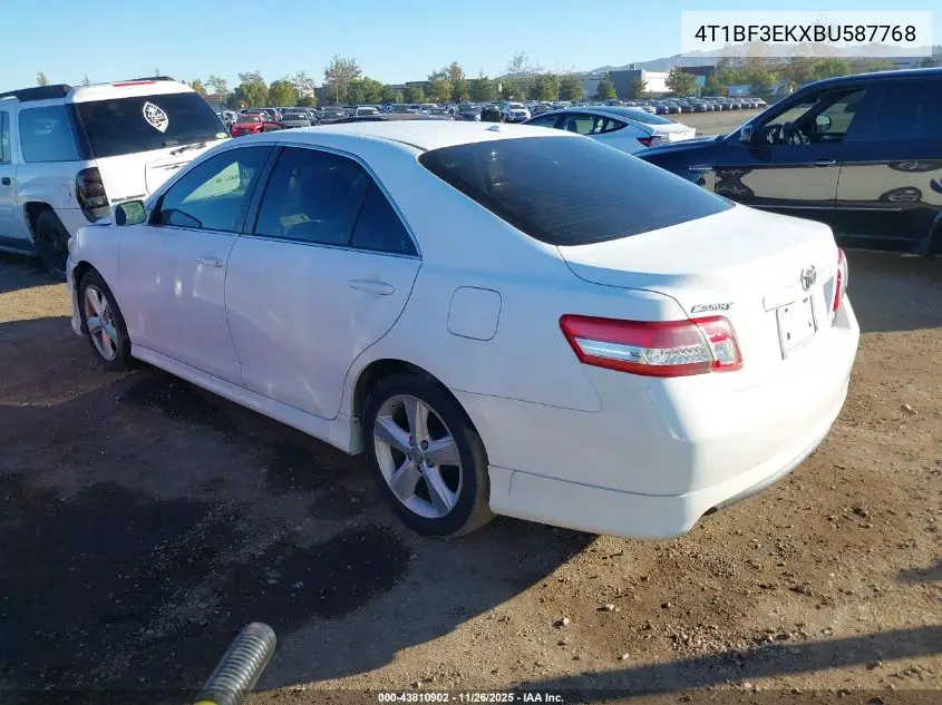 4T1BF3EKXBU587768 2011 Toyota Camry Se