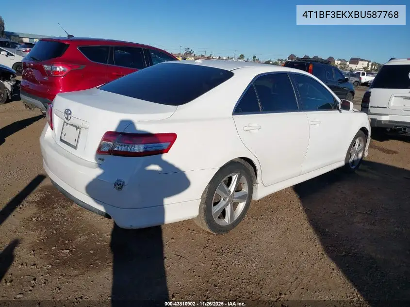 4T1BF3EKXBU587768 2011 Toyota Camry Se