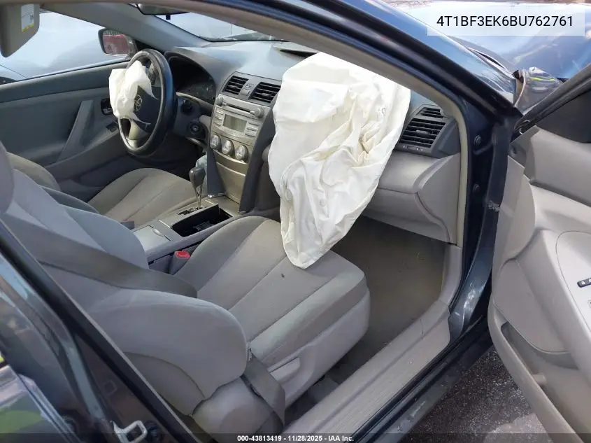 4T1BF3EK6BU762761 2011 Toyota Camry Le