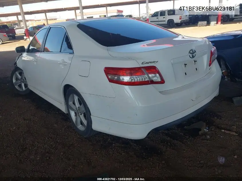 4T1BF3EK6BU623181 2011 Toyota Camry Se