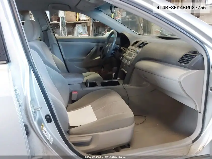 4T4BF3EK4BR087756 2011 Toyota Camry Le