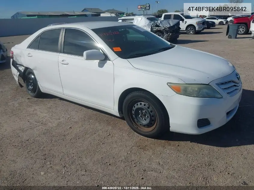 4T4BF3EK4BR095842 2011 Toyota Camry Le