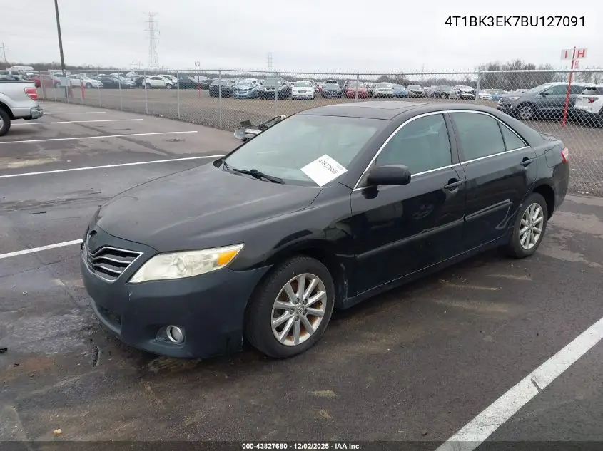 4T1BK3EK7BU127091 2011 Toyota Camry Xle V6
