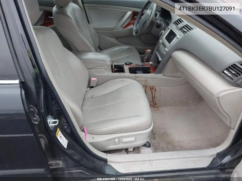 4T1BK3EK7BU127091 2011 Toyota Camry Xle V6