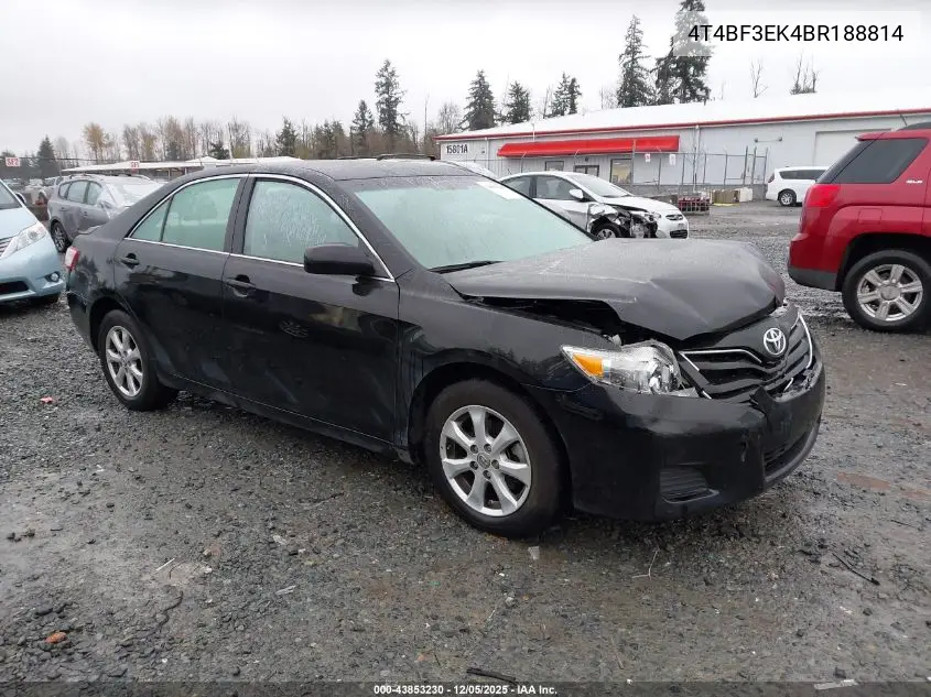 4T4BF3EK4BR188814 2011 Toyota Camry Le