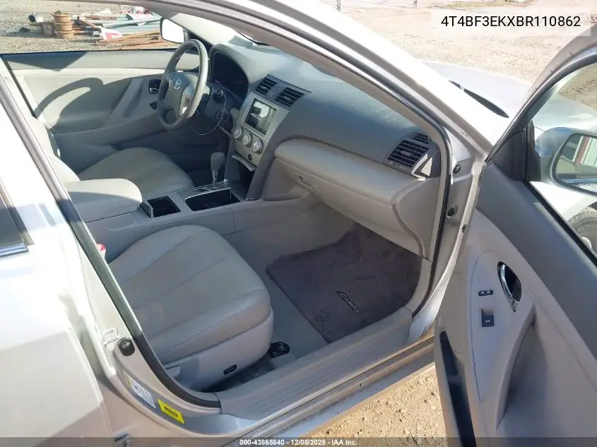 4T4BF3EKXBR110862 2011 Toyota Camry Le
