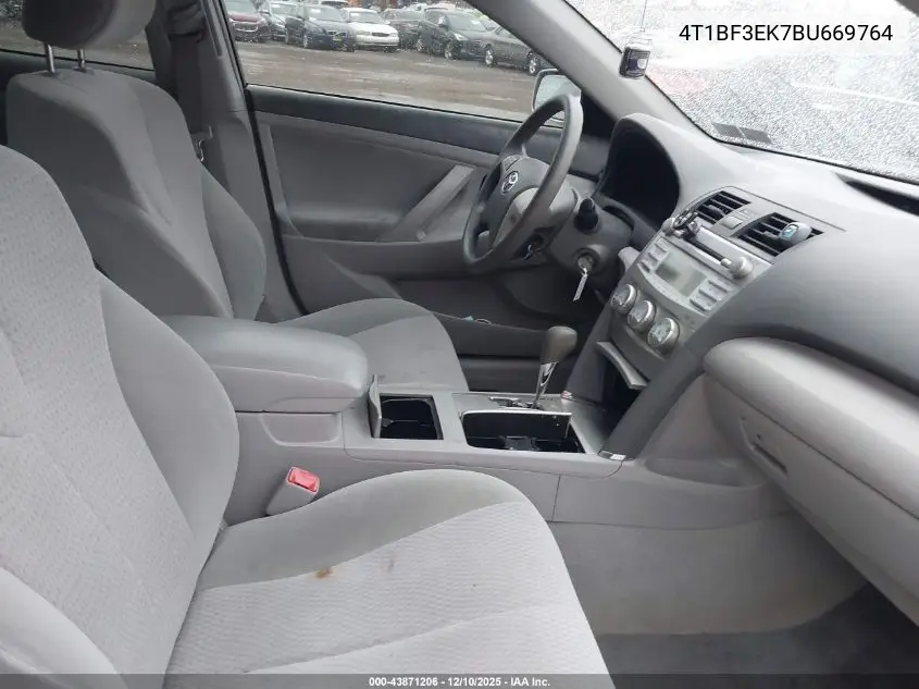 4T1BF3EK7BU669764 2011 Toyota Camry
