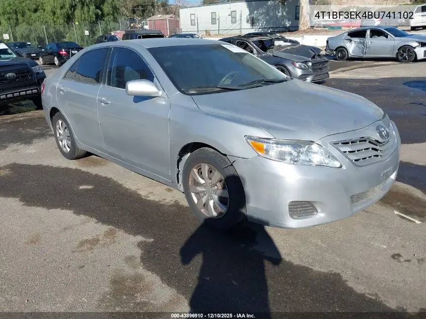 4T1BF3EK4BU741102 2011 Toyota Camry Le