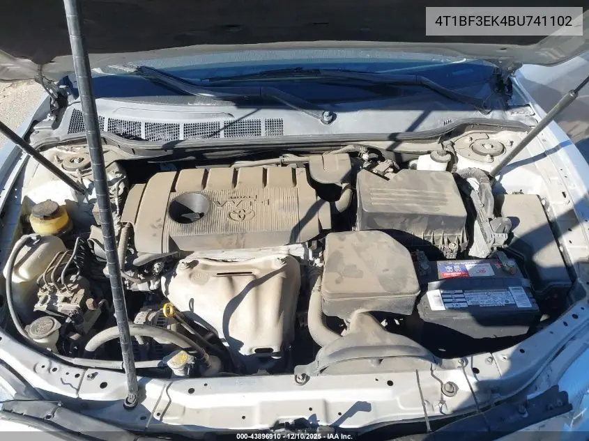 4T1BF3EK4BU741102 2011 Toyota Camry Le