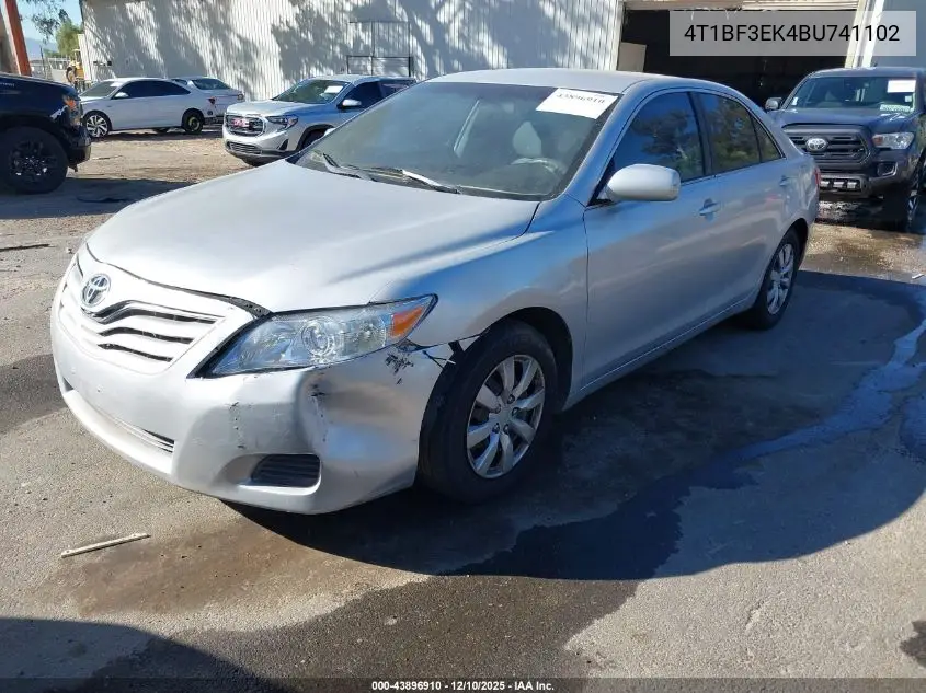 4T1BF3EK4BU741102 2011 Toyota Camry Le