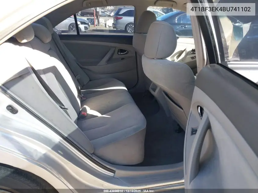 4T1BF3EK4BU741102 2011 Toyota Camry Le