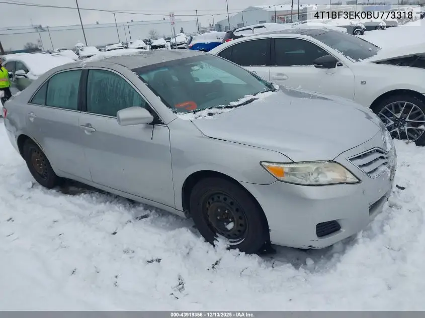 4T1BF3EK0BU773318 2011 Toyota Camry Le
