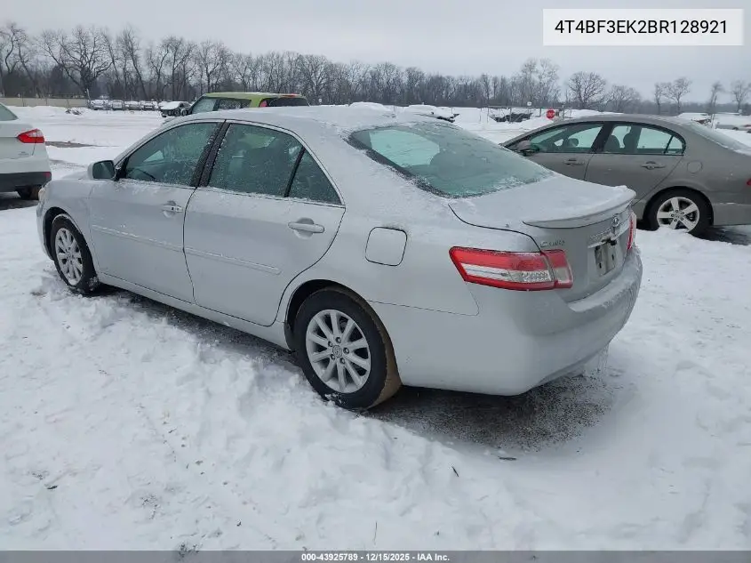 4T4BF3EK2BR128921 2011 Toyota Camry Xle