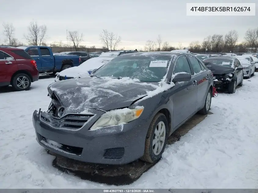 4T4BF3EK5BR162674 2011 Toyota Camry Le