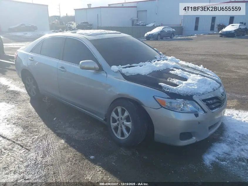 4T1BF3EK2BU655559 2011 Toyota Camry Le