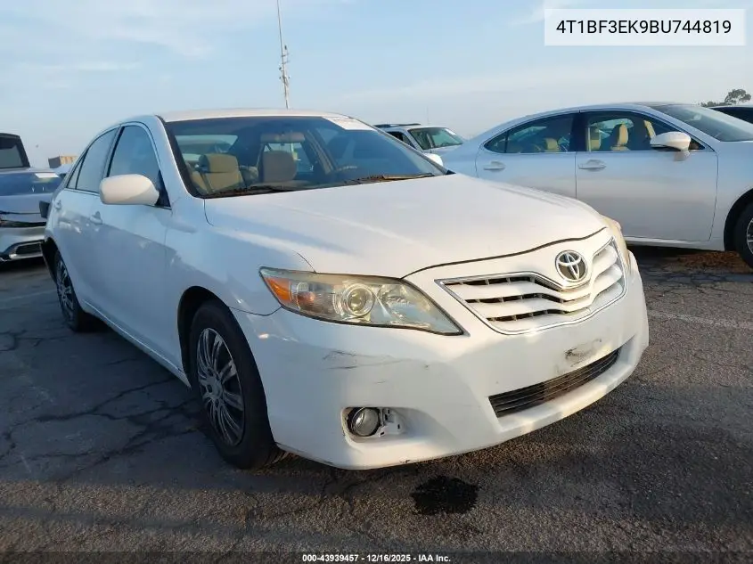 4T1BF3EK9BU744819 2011 Toyota Camry Le