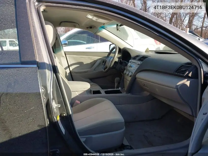 4T1BF3EK0BU124716 2011 Toyota Camry Le