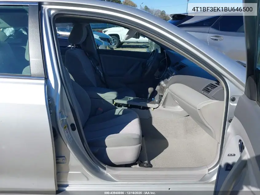 4T1BF3EK1BU646500 2011 Toyota Camry Le