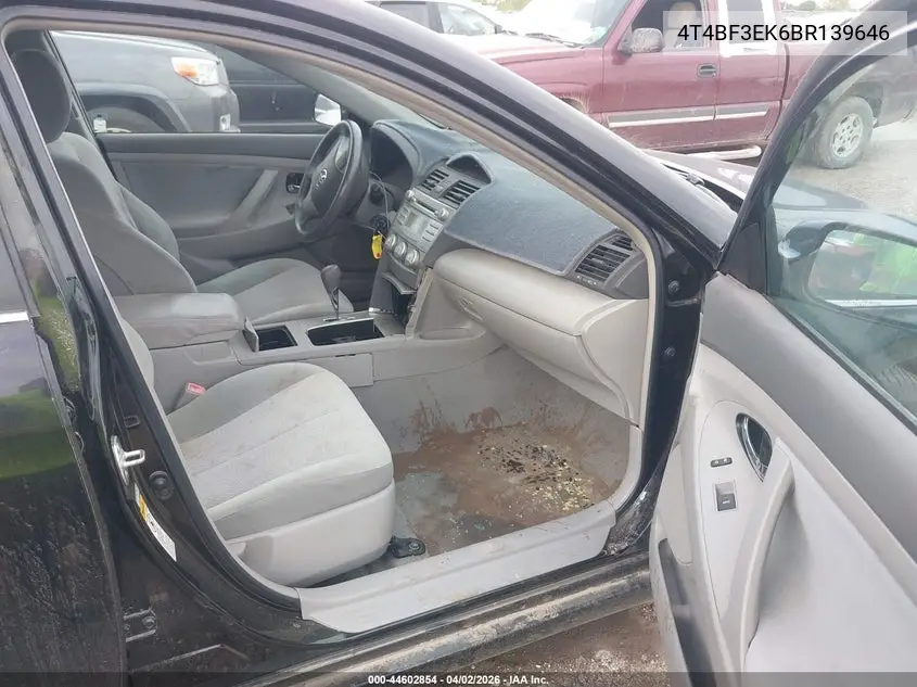 4T4BF3EK6BR139646 2011 Toyota Camry Le