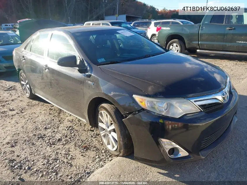 4T1BD1FK8CU062637 2012 Toyota Camry Hybrid Xle
