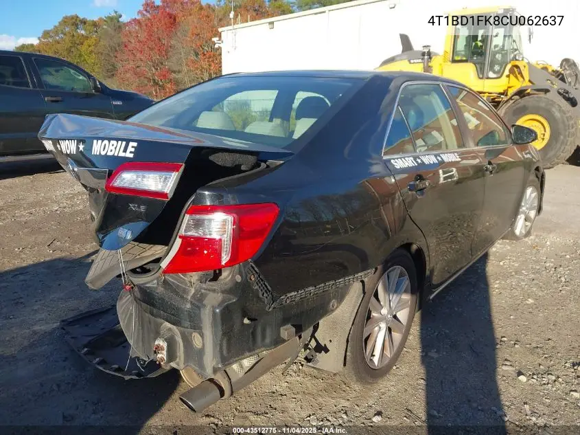 4T1BD1FK8CU062637 2012 Toyota Camry Hybrid Xle