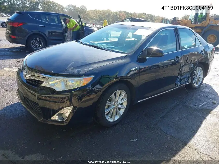 4T1BD1FK8CU004169 2012 Toyota Camry Hybrid/Le/Xle