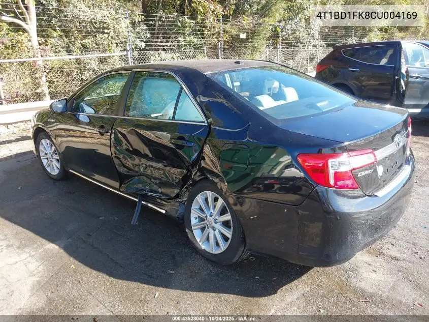 4T1BD1FK8CU004169 2012 Toyota Camry Hybrid/Le/Xle