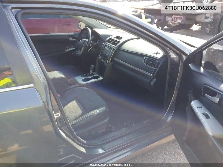 4T1BF1FK3CU062880 2012 Toyota Camry Se
