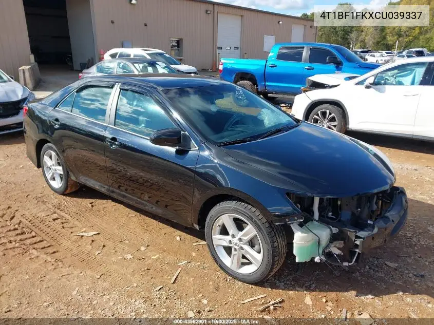 4T1BF1FKXCU039337 2012 Toyota Camry Se