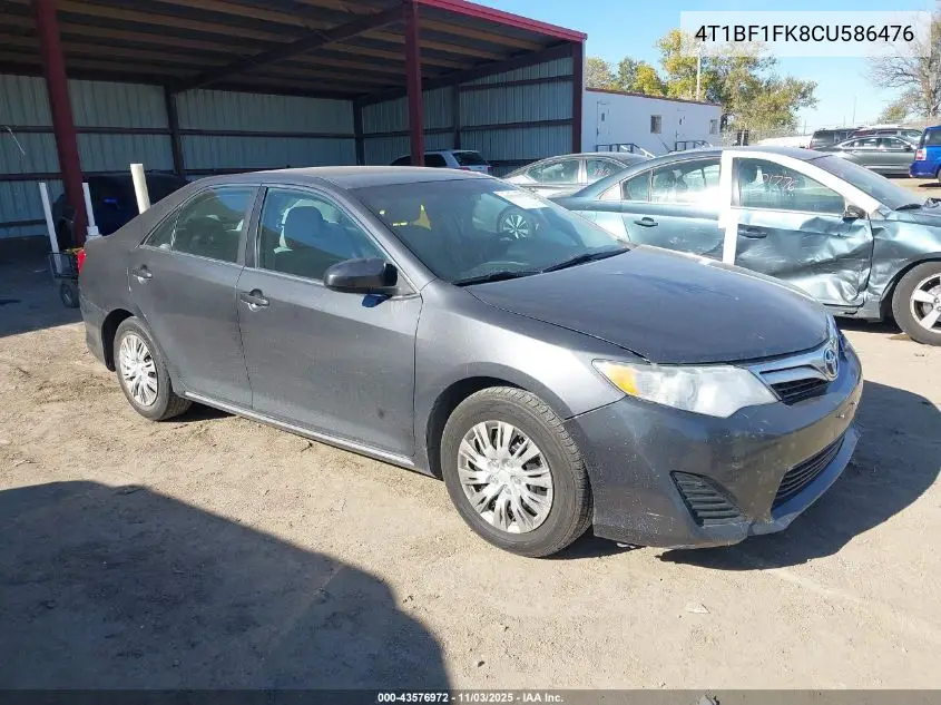 4T1BF1FK8CU586476 2012 Toyota Camry Le