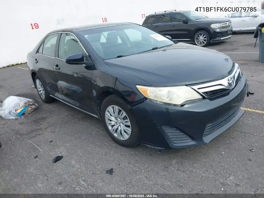 4T1BF1FK6CU079785 2012 Toyota Camry Le