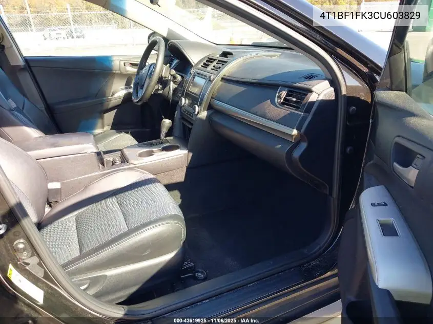 4T1BF1FK3CU603829 2012 Toyota Camry Se
