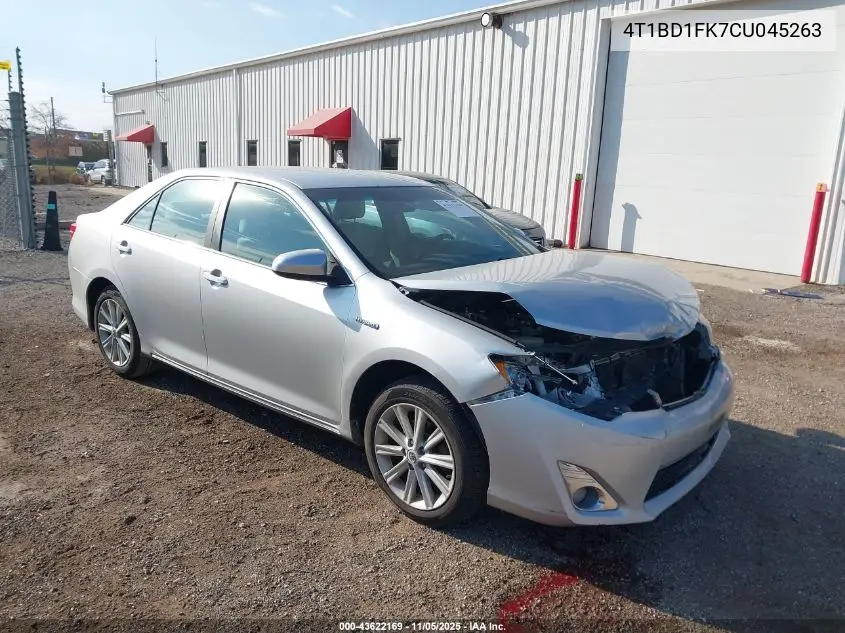 4T1BD1FK7CU045263 2012 Toyota Camry Hybrid Xle