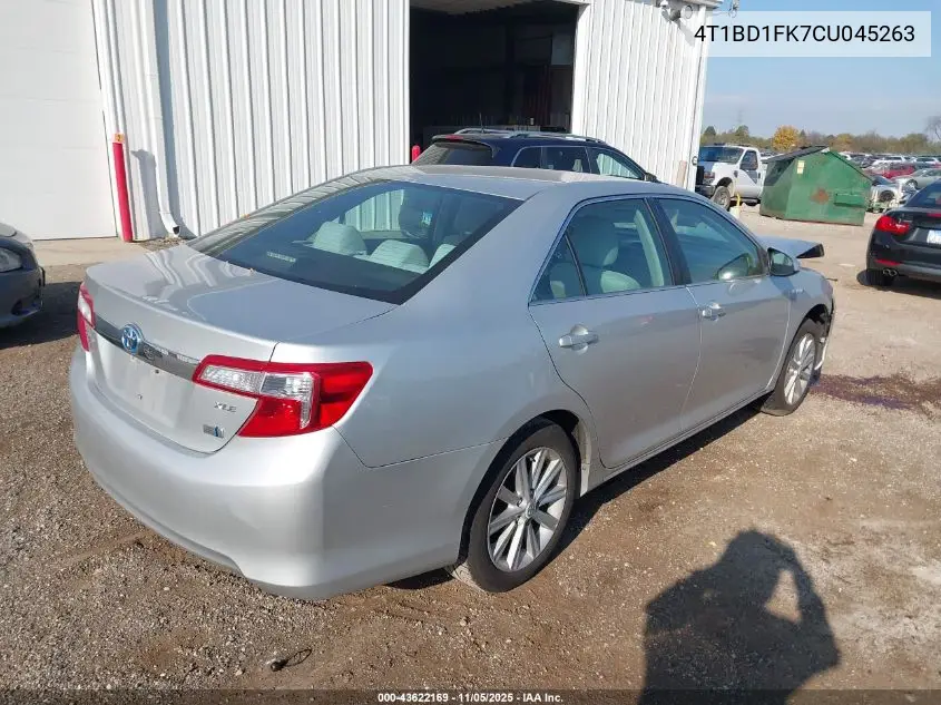 4T1BD1FK7CU045263 2012 Toyota Camry Hybrid Xle