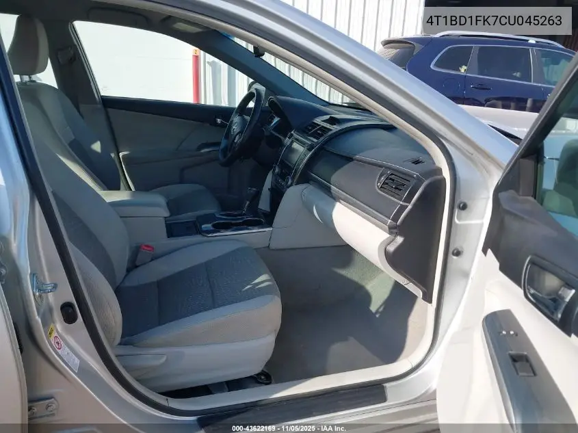 4T1BD1FK7CU045263 2012 Toyota Camry Hybrid Xle
