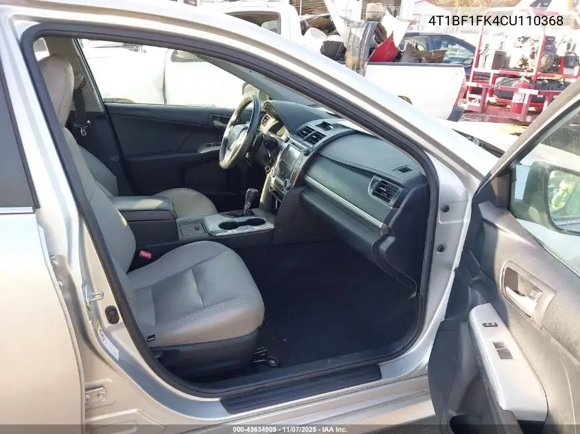 4T1BF1FK4CU110368 2012 Toyota Camry Se