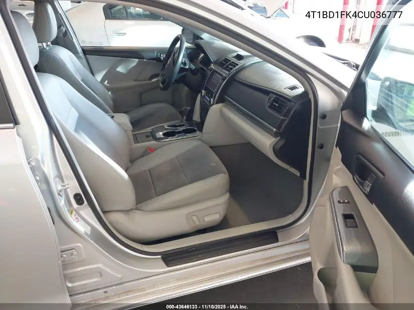 4T1BD1FK4CU036777 2012 Toyota Camry Hybrid Xle