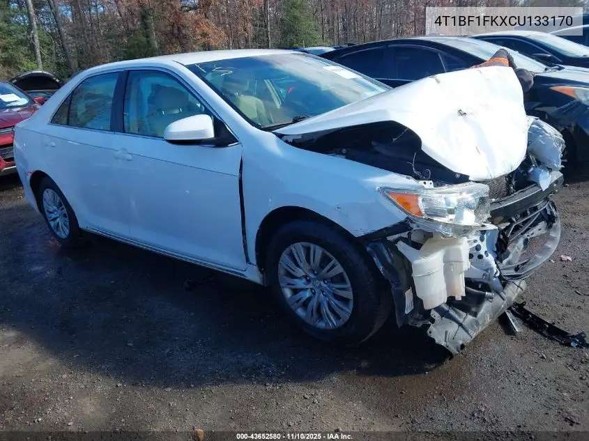4T1BF1FKXCU133170 2012 Toyota Camry Le