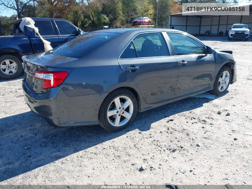4T1BF1FK9CU085158 2012 Toyota Camry Se