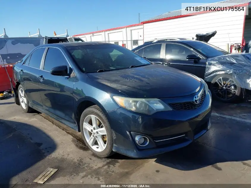 4T1BF1FKXCU175564 2012 Toyota Camry Se