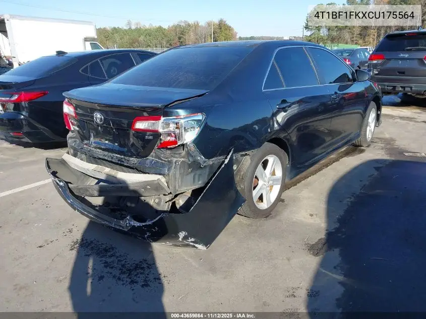 4T1BF1FKXCU175564 2012 Toyota Camry Se