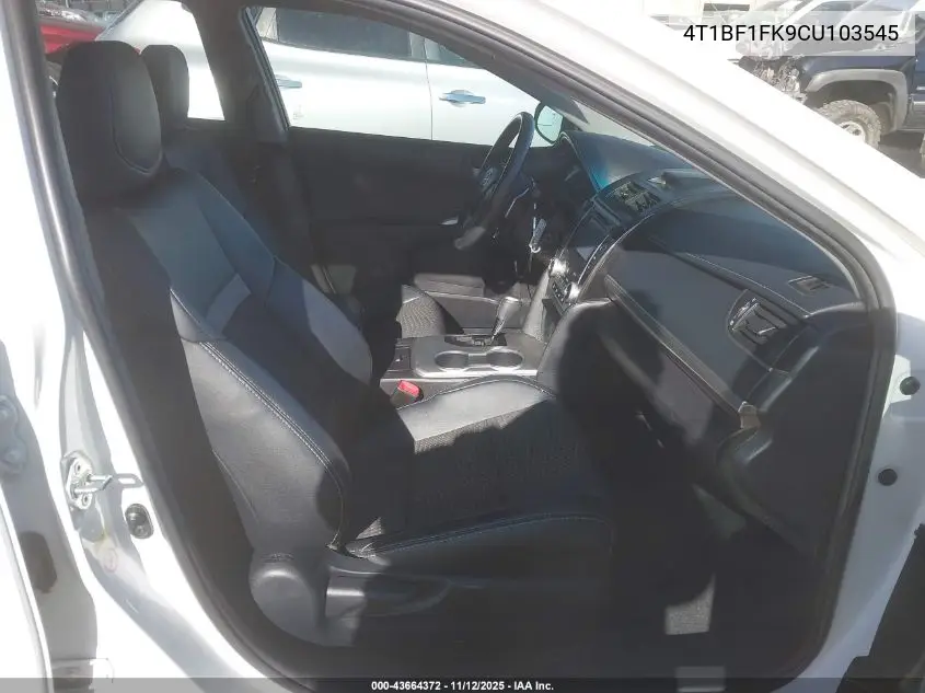 4T1BF1FK9CU103545 2012 Toyota Camry Se