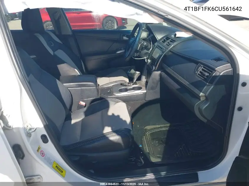 4T1BF1FK6CU561642 2012 Toyota Camry Se