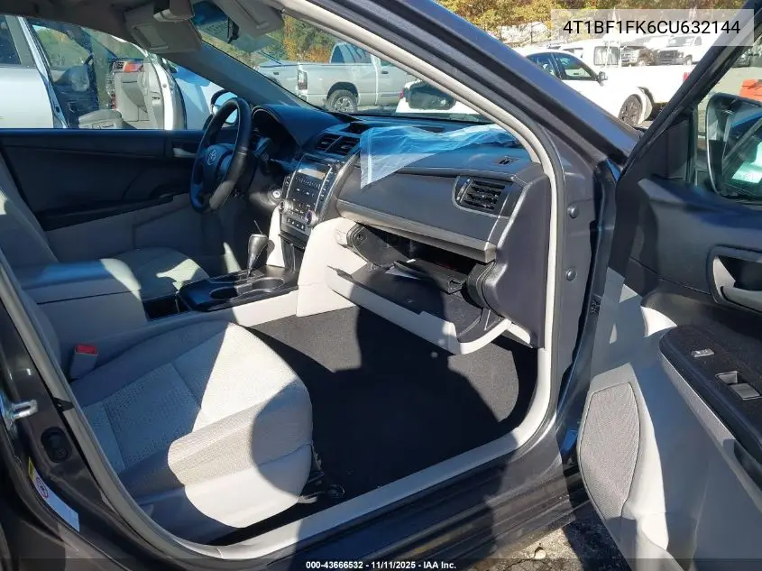 4T1BF1FK6CU632144 2012 Toyota Camry L
