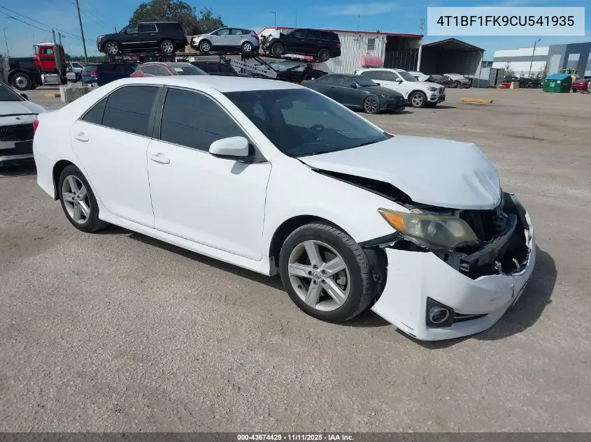 4T1BF1FK9CU541935 2012 Toyota Camry Se