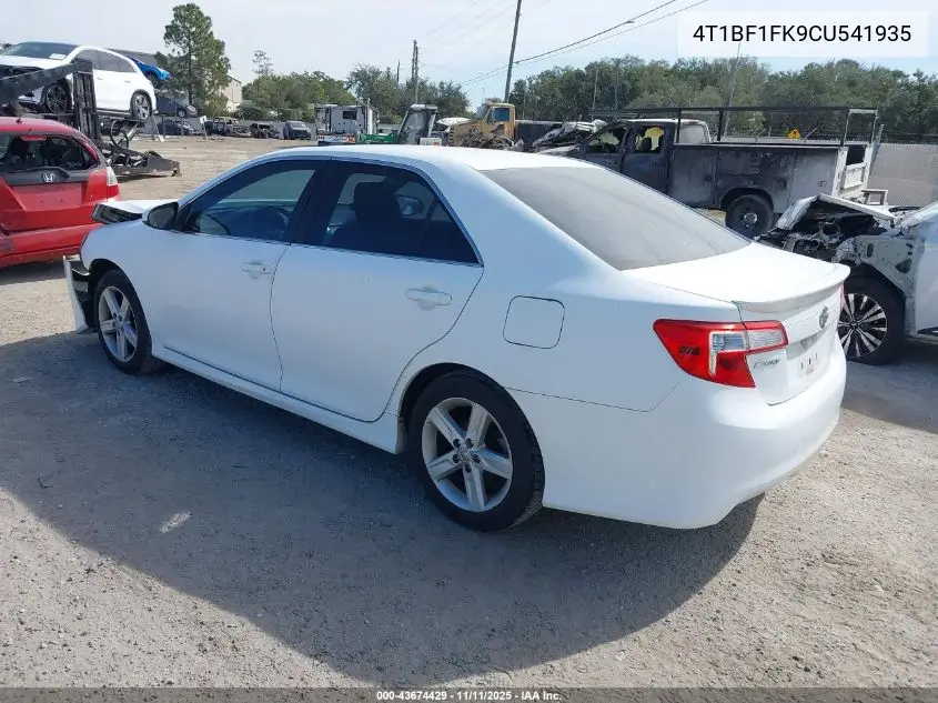 4T1BF1FK9CU541935 2012 Toyota Camry Se