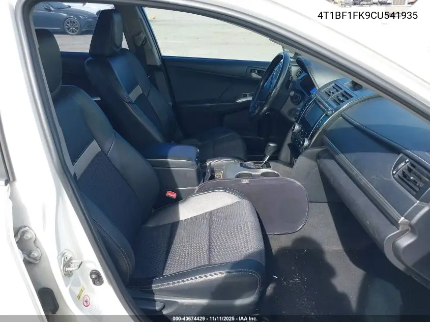 4T1BF1FK9CU541935 2012 Toyota Camry Se
