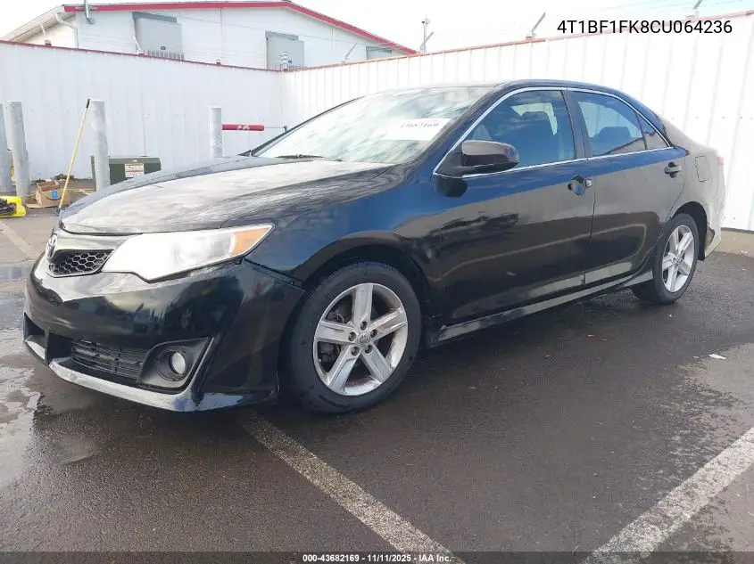 4T1BF1FK8CU064236 2012 Toyota Camry Se