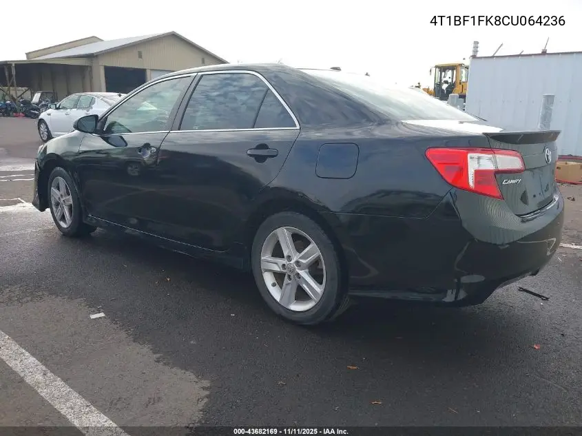 4T1BF1FK8CU064236 2012 Toyota Camry Se